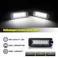 thumbnail image 5 of GTINTHEBOX CAN-bus White LED License Plate Lights For VW GTi Golf Beetle, Porsche 911 Macan, 5 of 11