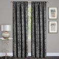 thumbnail image 1 of Madison Window Curtain Panel - 54x84 - Black, 1 of 1