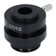 thumbnail image 2 of Adaptador De Lente CTV Adaptador De Cámara De Microscopio Accesorios De Lente De Vidrio óptico De Metal Adaptador De Montaje C Para Laboratorios Industriales, 2 of 7