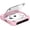 Pink, variant on Wrongduck Rechargeable Portable CD Player 2026 Upgrade Dual Speakers Bluetooth Music Player Support CD USB AUX LCD Display Compact Audio Player