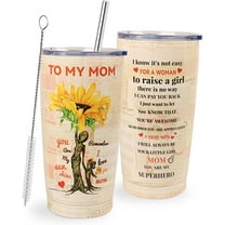 Mothers Day Gifts From Daughter, Mothers Day Gifts From Son, Stainless Steel Tumbler 20 Oz Travel Mug, Birthday Gifts for Mom, Mom Birthday Gifts From Son, Mothers day gifts for mom