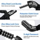 thumbnail image 4 of Bike Locks - High Security Bicycle Chain Lock 5-Digit Resettable Combination Anti-Theft Cycle Locks Bike Accessories for Bicycle, Motorcycle, Scooter, 4 of 5