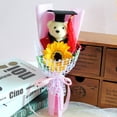 thumbnail image 4 of Lovely Bear Graduation Bouquet Graduation Gift Cartoon Decoration Bear Animal Plush Toy Valentine'S Day Birthday Party, 4 of 5