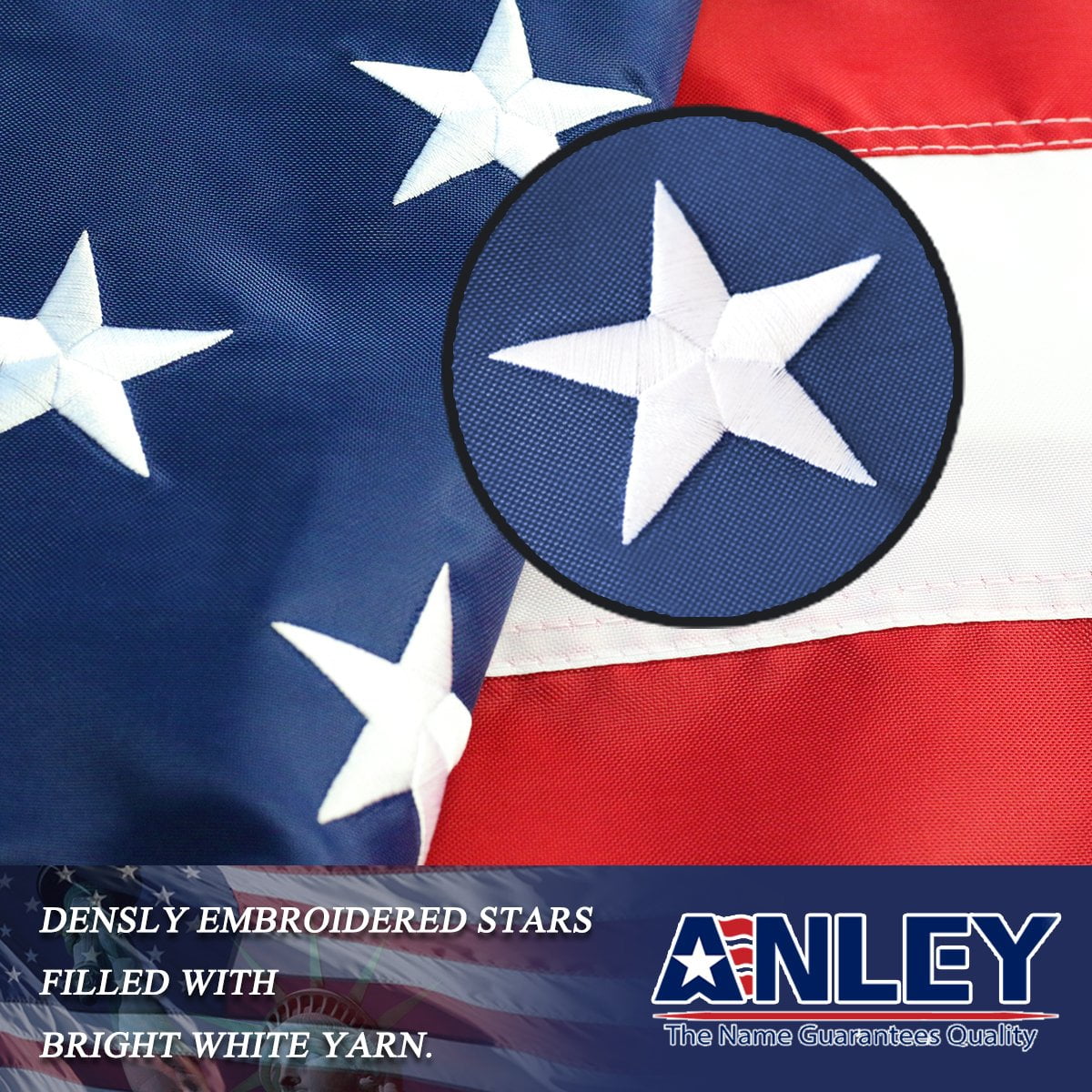 Stars and Anley EverStrong Series American US Flag 6x10 Foot Heavy Duty Nylon