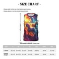 thumbnail image 4 of Sikiie Dreamy Night Sky White Horse Basketball Jersey Reversible Men's Mesh Athletic Sports Shirts Training Practice S-4XL3X-Large, 4 of 6