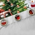 thumbnail image 4 of Manfei Christmas Truck Black Out Curtains, Kawaii Winter Snowman Curtains Pack of 2 (42x63 Each), Xmas Tree Gifts Bedroom Curtains, Curtains Blackout Room Decor, 4 of 6
