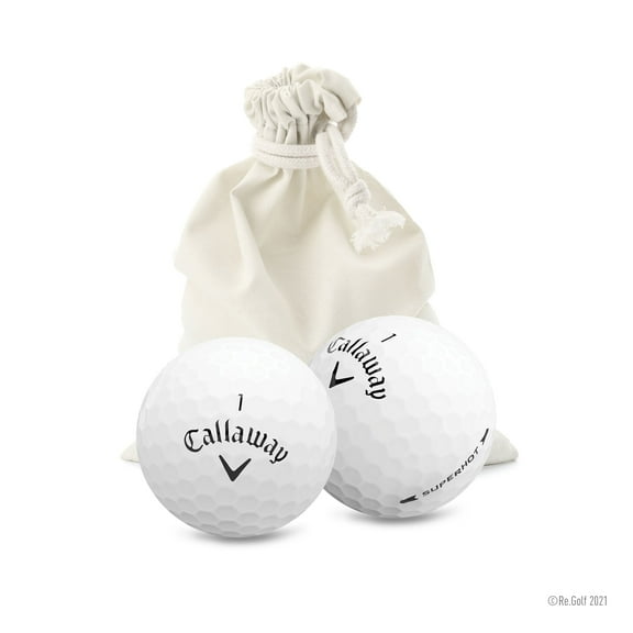 Callaway SuperHot - Quantity 12 in Eco-Friendly Bag (Professionally Recycled)