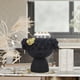 thumbnail image 5 of Maceta de cabeza maceta Adorable maceta figuras decorativas para chica Negro, 5 of 9