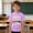 Purple, variant on Kids Black Funny Teacher Appreciation Graphic Tee for Boys, Preschool Teacher Gift Short Sleeve Cotton T-Shirt, Sizes 3T-10,Size 4 T