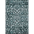 thumbnail image 2 of Addison Rugs Mayfield Washable Traditional Oriental Teal Rectangle Rug, 2'6" x 3'10", 2 of 6