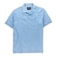 thumbnail image 1 of Ecko Unltd. Polo de rugby de color sólido Wallburner para hombre, azul, pequeño, 1 of 1