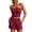 Red, variant on Loose Casual Sports Shorts With Built In Padded Bra Activewear Two Piece Outfit Swim Suit