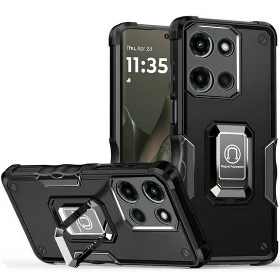 Edge 2025 Magnetic Ring Stand Case - Black