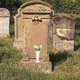 thumbnail image 4 of Greenadscape Durable PP Cemetery Flower Vase in White Stable Graveyard Floral Pot Ornament, 4 of 8
