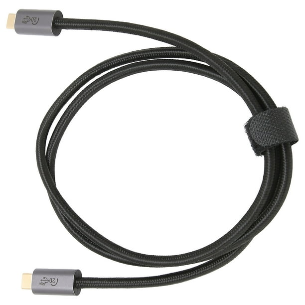 M Buder Cable de Datos USB-C 3.2 Gen2 8K60Hz 20Gbps PD100W Multifunción para Laptops y Tablets 100 cm / 39.4 inches