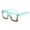 C02	Green on top, tea on bottom, variant on Classic Square Frame Anti-Blue Light Women's Fashionable Simple Ultra-Light Non-Prescription Glasses