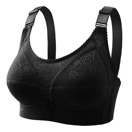 

Women s Comfortable Thin Large Chest Show Small No Steel Rim Bra Gathered And Anti Glare Large Lace Bra