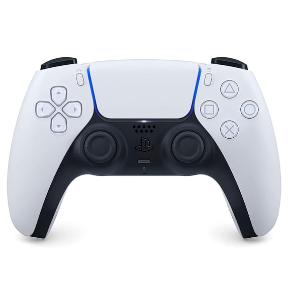 Restored Playstation 5 DualSense Wireless Controller - White (Refurbished)