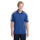 thumbnail image 1 of Camiseta polo Sport-Wick® de micropiqué tricolor con hombro de Sport-Tek®. ST658 deporte-tek ST658, 1 of 1