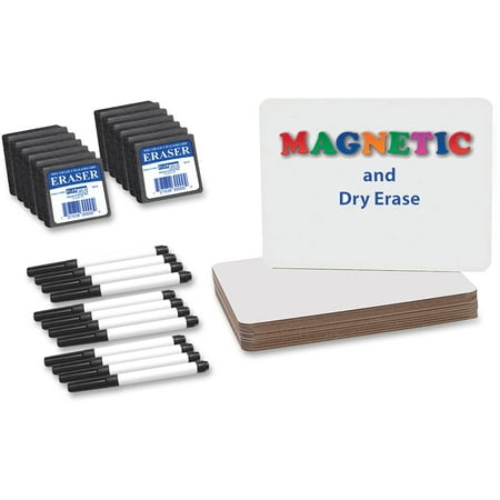 Student Dry Erase Boards - Flipside Magnetic Dry Erase Board Set Class Pack, 12 / Pack (Quantity)