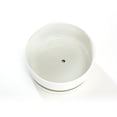 thumbnail image 5 of K-Cliffs 6.3 inch Round Minimalist White Ceramic Succulent Planter Pot  Bowl Tub with Saucer, 5 of 8
