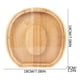 thumbnail image 3 of Hucha de madera personalizada con nombre y veintiséis letras en inglés., 3 of 5