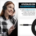 thumbnail image 2 of Audífonos tipo Diadema Over-Ear Plegables Redlemon Sonido High Definition Manos Libres Cable Auxiliar 3.5mm, 2 of 8