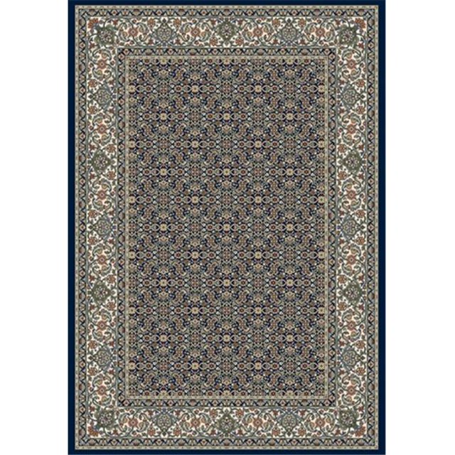 Dynamic Rugs AN710570113464 Ancient Garden 6 ft. 7 in. x 9 ft. 6 in. 57011-3464 Rug - Navy