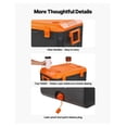 thumbnail image 5 of 63 QT Portable Cooler, Long Ice Retention Hard Cooler with Handles & Cup Holders, Lightweight Insulated Cooler Box for Camping, Picnics, Travel, 5 of 9