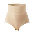 thumbnail image 2 of Bragas de cintura , ropa interior de talla grande, bragas sexis, ropa interior para mujer, bragas sin costuras para levantar la cadera, bragas tra Piel M Baoblaze ropa interior adelgazante, 2 of 8