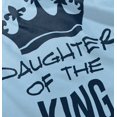 thumbnail image 4 of Daughter of the King Daddy Girl Tiara Youth T Shirt Tee Girls Infant Toddler Brisco Brands 6M, 4 of 5