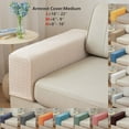 thumbnail image 4 of Couch Arm Covers,Sofa Arm Covers Set of 1 Polyester Stretch Anti-Slip Furniture Protector Washable Armchair Slipcovers, 4 of 4