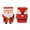 A, variant on WEGFTDUOP Christmas Santa Candy Box Adorable Snowman Gift Packaging Box For Christmas Eve And Wrapping Ample Capacity