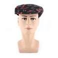 thumbnail image 3 of Gorra de chef para hombres y mujeres, para catering, panadero, asistente de cocina, cocinero, boina de pico de pato, gorra de golf (pimiento picante), 3 of 5