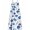 Blue Green Large Flowers, variant on Women'S Classic Leopard Jumpsuits Sleeveless Spaghetti Strap Loose Baggy Wide Leg Overalls Romper