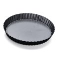 thumbnail image 4 of 9 Inch Tray Carbon Steel Non-stick Pie Cake Mold Baking Tool Baking Mould Pan Non-stick Pizza Pan Quiche Pan With Removable Bottom Removable Loose Bottom Quiche Pan Tart Pie Pan, 4 of 10