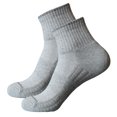 thumbnail image 1 of Calcetines deportivos de tobillo para mujer Calcetines bajos acolchados de algodón con etiqueta para correr, 1 of 5