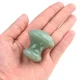 thumbnail image 2 of Masajeador raspador con forma de hongo, piedra de cuarzo blanca natural, herramienta de masaje Guasa, tabla raspadora para ojos, cara, cuello, belleza relajante, cuidado de la piel, 2 of 4