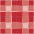 thumbnail image 1 of Ahgly Company Machine Washable Indoor Square Transitional Red Area Rugs, 4' Square, 1 of 7
