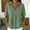 Army Green, variant on Womens Tops Plus Size Fashion Casual Linen Turtleneck Long-sleeved Button and Snap V-neck Top Short-sleeved V-neck Top/shirt Casual Vacation Clothes Summer T-Shirt Orange XL
