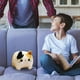 thumbnail image 3 of Cat Stuffed Animal Toy Pillow Square Shape Cat Animal Pillow Cute Washable Soft Plush Pillow Cat Plushie Toy Gifts For Boys Banmo, 3 of 5
