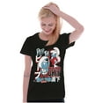 thumbnail image 4 of The Smurfs Kanji Peep The Drip Women's T Shirt Ladies Tee Brisco Brands S, 4 of 5