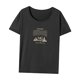 thumbnail image 3 of Camiseta de mujer Strade Fareast Limited Trajes de verano Camiseta de cuello redondo Gris, 3 of 7