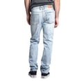 thumbnail image 3 of Men's Skinny Fit Stretch Raw Denim Jeans, Up To 42W, 3 of 5