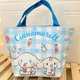 thumbnail image 4 of Sanrio Melody Twins-fiambrera con orejas grandes, bolsa de almuerzo de cuero con dibujos animados japoneses, con aislamiento Kulomi, regalo de vacaciones, 4 of 4