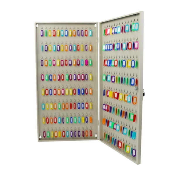 Caja de almacenamiento para llaves con cerradura para pared, organizador de llaves para empresas, para edificios de apartamentos, llaves de coche y de