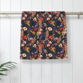 thumbnail image 5 of KLL Orchids Flowers Ultra Absorbent & Soft Hand Towels for Bath, Hand, Face, Gym and Spa-27.5x16in, 5 of 7