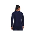 thumbnail image 2 of Camiseta de manga larga Under Armour Team Tech para mujer, color azul marino, 2 of 6