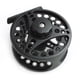 thumbnail image 3 of Carrete de Pesca con Mosca Negro de Aluminio Pesca , Izquierda Derecha, 3 of 4