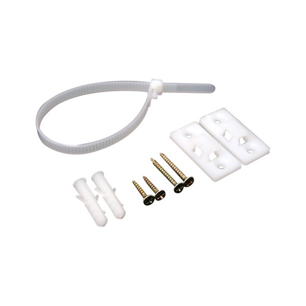 (5 paquetes), kit de anclajes antipuntas para muebles a prueba de bebés, anclajes de pared para gabinete, tocador, estantería, correas de seguridad ajustables para niños Terremoto